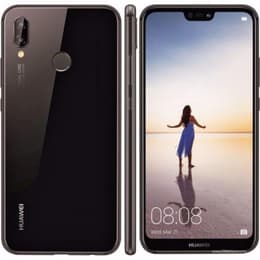 Huawei P20 lite 32GB - Musta (Midnight Black) - Lukitsematon - Dual-SIM