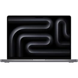 MacBook Pro 14" (2023) - Applen M3 ‑siru jossa on 8-ytiminen prosessori ja 10-ytiminen näytönohjain - 8GB RAM - SSD 1000GB - QWERTY - Ruotsi