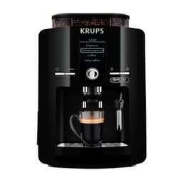 Kahvinkeitin jauhimella Ilman kapselia Krups ESPRESSERIA EA82F 2,0000L - Musta
