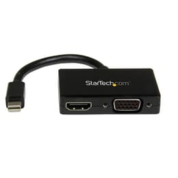 Star Tech Mini DisplayPort to VGA DVI HDMI Adapter MDP2HDVGA Kaapeli
