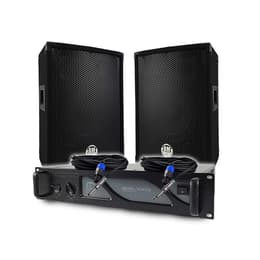 Pack Sono DJ BM SONIC Amplificateur BMS1000 1000W, Paire d'Enceintes Passives BMS08 2x300W, Câbles, Sonorisation PRO PA-kaiutin