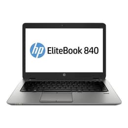 HP EliteBook 840 G1 14" Core i5 1.6 GHz - SSD 256 Gt RAM 8 GB QWERTY - Englanti