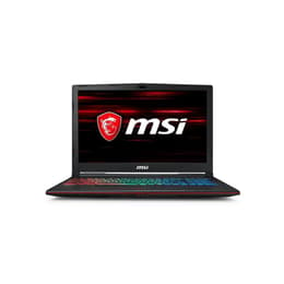 MSI GP73 Leopard 8RE 17" Core i7 2.2 GHz - SSD 256 GB + HDD 1 TB - 16GB - Nvidia GeForce GTX 1060 AZERTY - Ranska