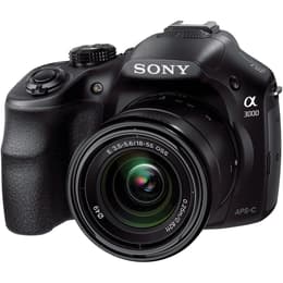 Sony Alpha a3000 DSLR - Musta + Objektiivit Sony E 18-55mm f/3.5-5.6 OSS