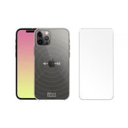 Back Market Kuori iPhone 15 Pro Max ja suojaava näyttö - GRS 4.0 Kierrätysmuovi - Läpinäkyvä