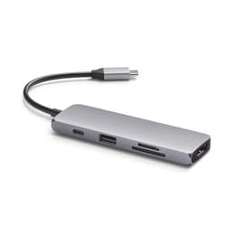 Satechi Pro USB-C Aluminium Keskitin