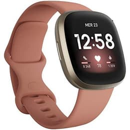 Kellot Cardio GPS Fitbit Versa 3 - Kulta