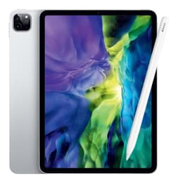 Bundle iPad Pro 11 (2020) 2. sukupolvi + Apple Pencil - 256GB - Hopea - Ilman Sim-Korttipaikkaa