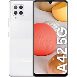 Galaxy A42 5G 128GB - Valkoinen - Lukitsematon - Dual-SIM