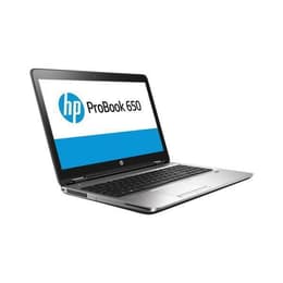 HP ProBook 650 G1 15" Core i3 2.4 GHz - SSD 256 GB - 8GB QWERTY - Englanti