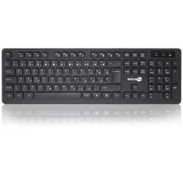Simpletek Näppäimistö QWERTZ Langaton M&K RUMENO Kit Mouse and Keyboard