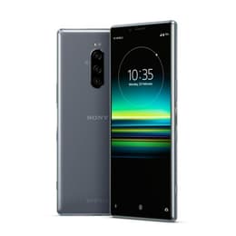 Sony Xperia 1 128GB - Harmaa - Lukitsematon - Dual-SIM