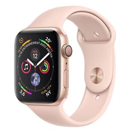 Apple Watch (Series 4) 2018 GPS + Cellular 40 mm - Alumiini Kulta - Sport band Rosé goud