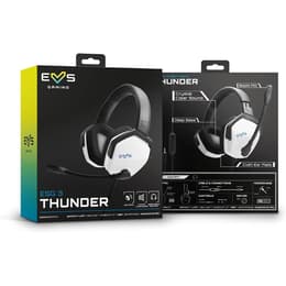 Energy Sistem ESG 3 Thunder Kuulokkeet melunvaimennus gaming johdollinen mikrofonilla - Musta/Valkoinen