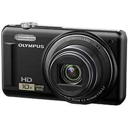 Kompaktikamera D-720 - Musta + Olympus Olympus Lens Wide Optical Zoom 24-240 mm f/3.0-5.7 f/3.0-5.7