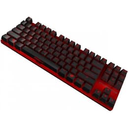 Ozone Näppäimistö AZERTY Ranska Taustavalaistu Strike Battle (Cherry MX Red)