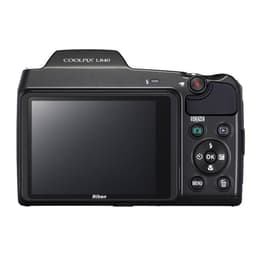 Puolijärjestelmäkamera Coolpix L840 - Musta + Nikon Nikkor 38X Wide Optical Zoom ED VR 22.5–855mm f/3–6.5 f/3–6.5