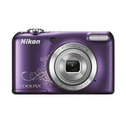 Kompaktikamera Coolpix L27 - Purppura + Nikon Nikkor 5X Wide Optical Zoom Lens f/3.2-6.5
