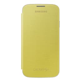 Kuori Galaxy S4 - Nahka - Keltainen