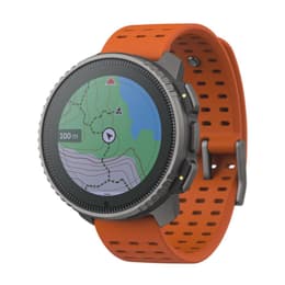 Kellot Suunto Cardio GPS vertical titanium solar canyon - Oranssi