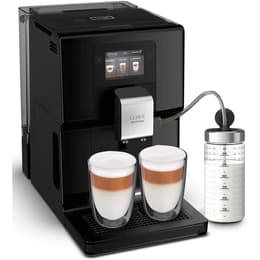 Espressokone jahimella Krups Intuition Preference L - Musta