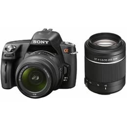 Refleksi Alpha A290 - Musta + Sony 18-55mm f/3.5-5.6 SAM + 55-200mm f/4-5.6 SAM f/3.5-5.6 + f/4-5.6 SAM