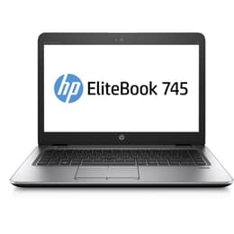 HP EliteBook 745 G4 14" A8 2.4 GHz - SSD 128 GB - 8GB QWERTY - Englanti