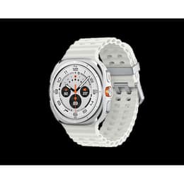 Kellot Samsung GPS Galaxy Watch Ultra - Valkoinen