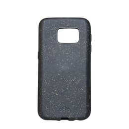 Kuori Galaxy S7 - Luonnollinen materiaali - Musta