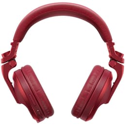 Pioneer HDJ-X5BT Kuulokkeet wireless mikrofonilla - Punainen