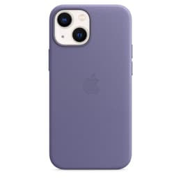 Apple Nahkakuori iPhone 13 Mini - Magsafe - Nahka Violetti