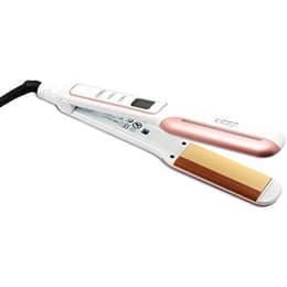 Italian Design Pearl Pro - Valkoinen/Kulta Hiustensuoristin