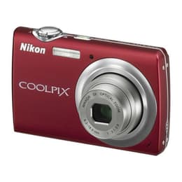 Kompaktikamera Coolpix s220 - Punainen + Nikon Nikkor 3X Optical Zoom 35-105mm f/3.1-5.9 f/3,1-5,9