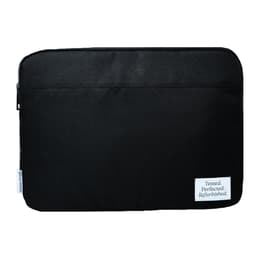Back Market - Salkku varten Macbook / Macbook Pro / Macbook Air (12/13/14-inch) - Pehmeä polyesterifleece / 100% kierrätettyä nailonia - Musta
