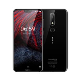 Nokia 6.1 Plus 64GB - Musta - Lukitsematon
