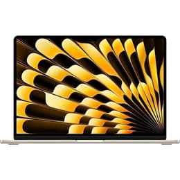 MacBook Air 15" (2023) - Applen M2 ‑siru jossa on 8-ytiminen prosessori ja 10-ytiminen näytönohjain - 8GB RAM - SSD 512GB - Tavallinen näyttö - QWERTY - Ruotsi