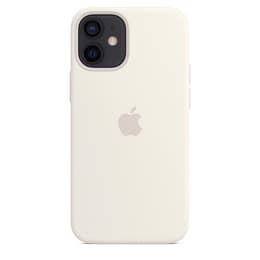 Apple Kuori iPhone 12 mini - Magsafe - Silikoni Valkoinen