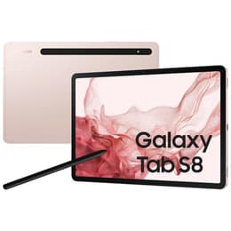 Galaxy Tab S8 Plus 256GB - Ruusunpunainen - WiFi + 5G