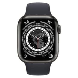 Apple Watch Series 7 (2021) GPS + Cellular 41 mm - Titaani Avaruusmusta (Space black)