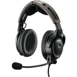Bose A20 Aviation Headset Kuulokkeet melunvaimennus kiinteä + langaton mikrofonilla - Musta