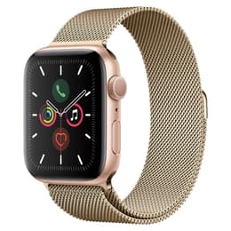 Apple Watch Series 5 (2019) GPS 40 mm - Alumiini Kulta- Milanese loop Pinkki