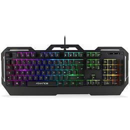 Advance Näppäimistö AZERTY Ranska Taustavalaistu RGB GTA 250