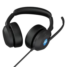 Jabra Evolve 2 50 Kuulokkeet melunvaimennus kiinteä + langaton mikrofonilla - Musta