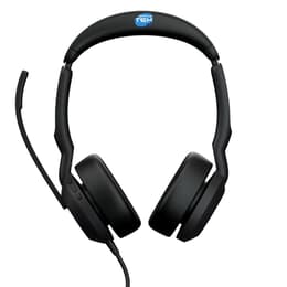 Jabra Evolve 2 50 Kuulokkeet melunvaimennus kiinteä + langaton mikrofonilla - Musta