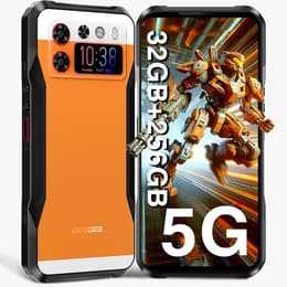 Doogee V20S 256GB - Oranssi - Lukitsematon - Dual-SIM