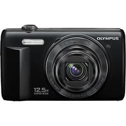 Kompaktikamera VR-360 - Musta + Olympus Olympus 12.5x Wide Optical Zoom 4.2-52.5 mm f/3.0-5.9 f/3.0-5.9