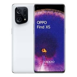 Oppo Find X5 5G 256GB - Valkoinen - Lukitsematon