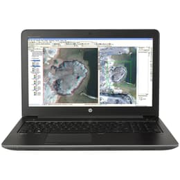 HP ZBook 15 G3 15" Xeon E 2.8 GHz - SSD 512 GB + HDD 1 TB - 32GB AZERTY - Ranska