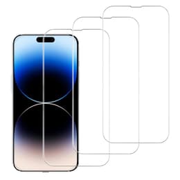 3 suojakalvo Evetane iPhone 15 Pro Max - Läpinäkyvä