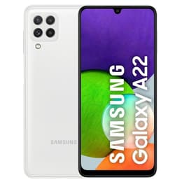 Galaxy A22 5G 64GB - Valkoinen - Lukitsematon - Dual-SIM